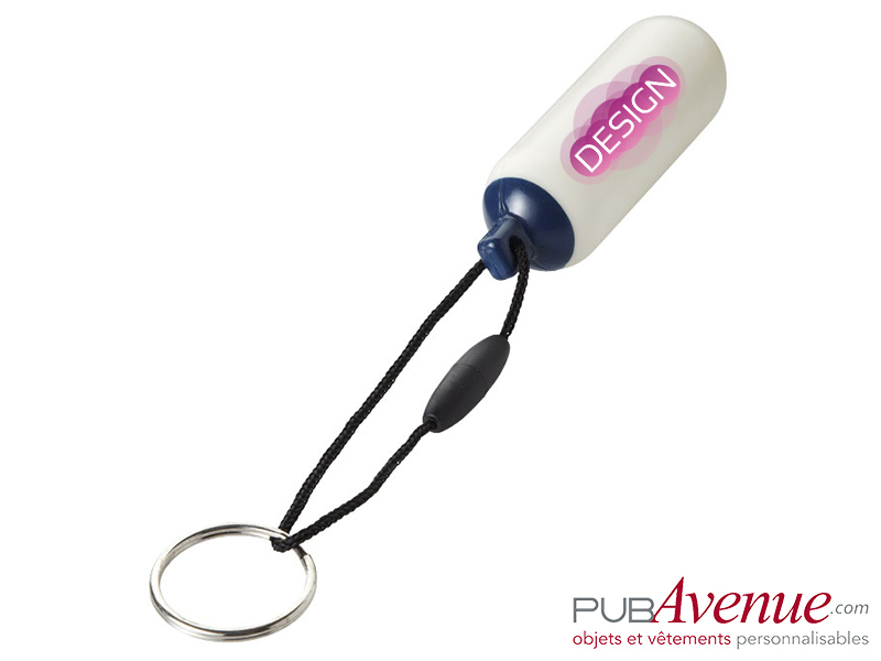 Porte-clés personnalisable flotteur Porte-clés personnalisable flotteur